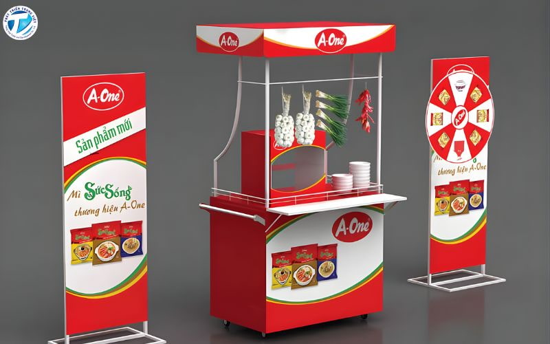Booth quảng cáo / Quầy sampling